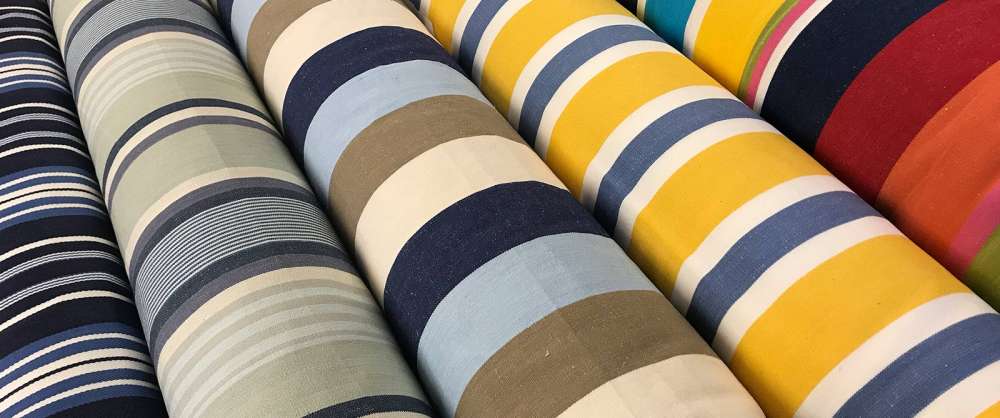 Striped Fabrics | Stripe Cotton Fabrics | Striped Curtain Fabrics | Upholstery Fabrics 