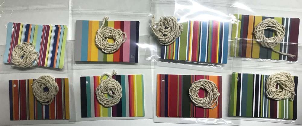 Stripe Gift Tags