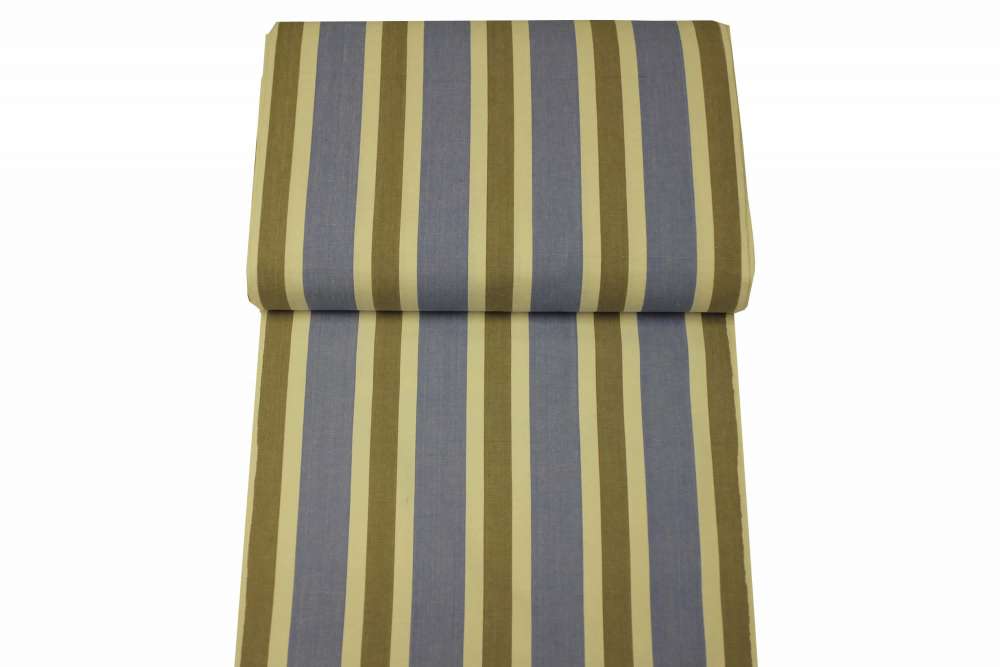 Sky Blue Deckchair Canvas | Deckchair Fabrics | Striped Deck Chair Fabrics Karate Stripes