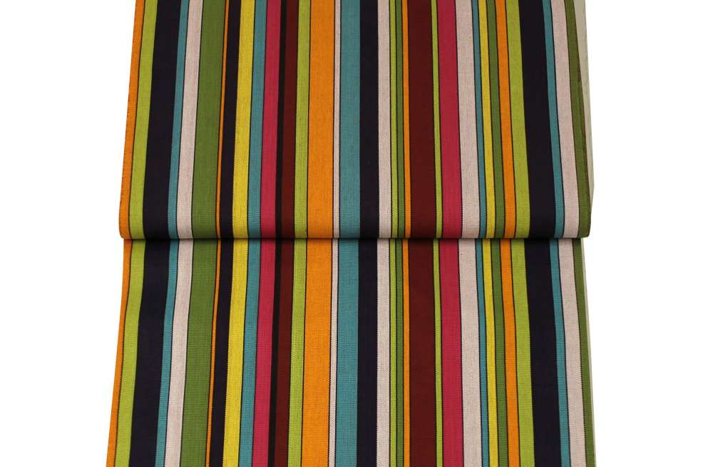 Rainbow Stripe Replacement Deck Chair Sling - Paintballing Stripe