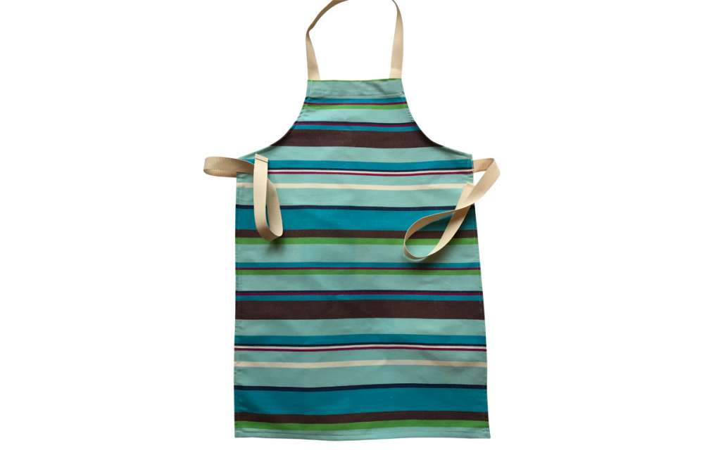 Turquoise Striped Children’s Aprons